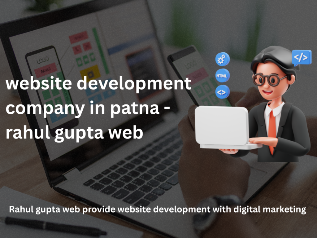 website development company in patna - rahul gupta web